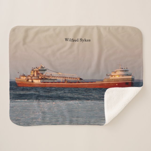 Wilfred Sykes sherpa blanket (Front (Horizontal))