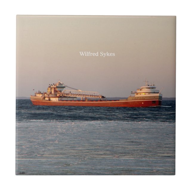 Wilfred Sykes tile (Front)