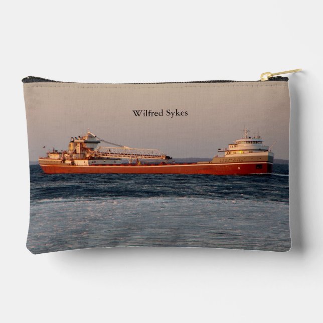Wilfred Sykes zipper bag (Back)