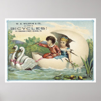 Wilhelm Bicycles Poster