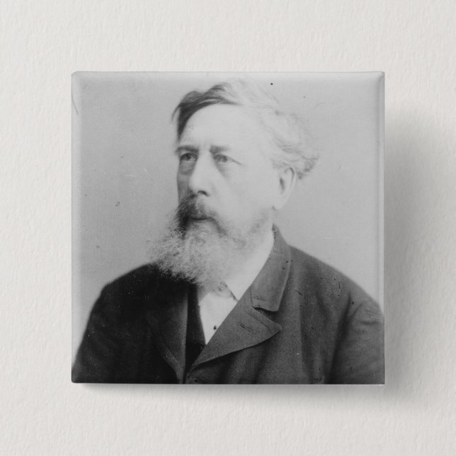 Wilhelm Liebknecht 15 Cm Square Badge (Front)