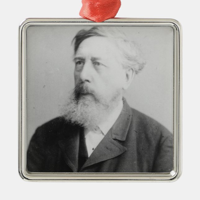 Wilhelm Liebknecht Metal Tree Decoration (Front)