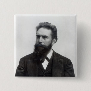Wilhelm Rontgen 15 Cm Square Badge