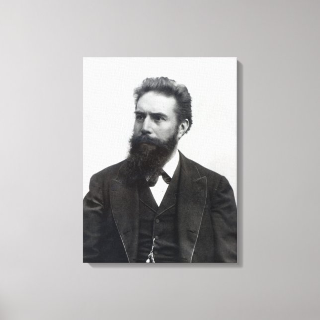 Wilhelm Rontgen Canvas Print (Front)