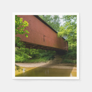 Wilkens Mill Covered Bridge Napkin