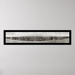 Wilkes-Barre PA Photo 1909 Poster