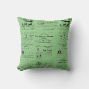 Wilkes-Barre Pennsylvania 1890's advertising  Cushion