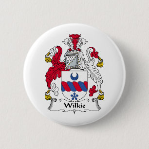Wilkie Family Crest 6 Cm Round Badge