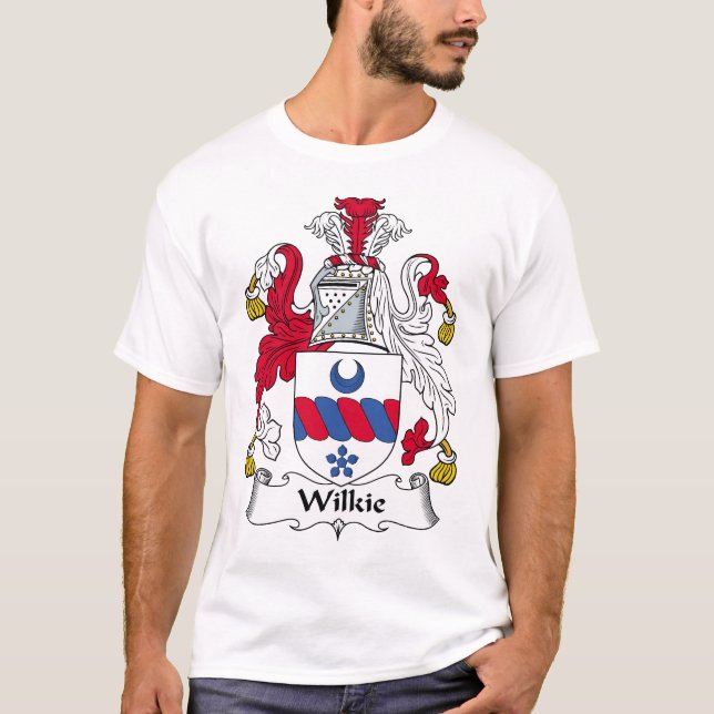 Wilkie Family Crest T-Shirt (Front)