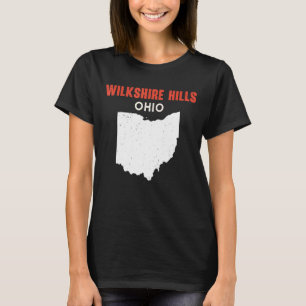 Wilkshire Hills Ohio USA State America Travel Ohio T-Shirt