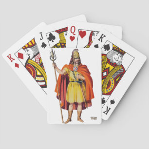 WILL Ancient Briton COSTUME ~ BC 54 ~Personalised Playing Cards