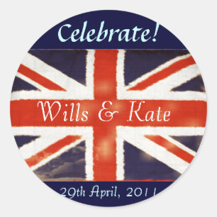 Will and Kate Royal Wedding Stickers