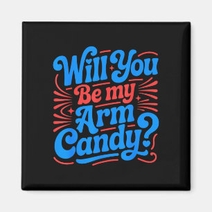 Will be arm candy engagement fiancé couple arm magnet