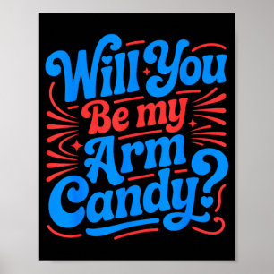 Will be arm candy engagement fiancé couple arm poster