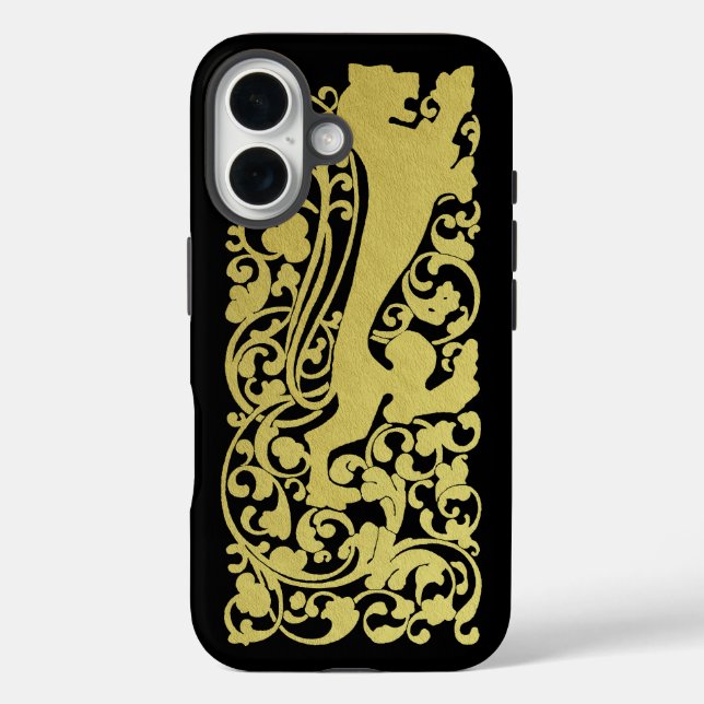 Will Bradley Heraldic Lion Case-Mate iPhone Case (Back)