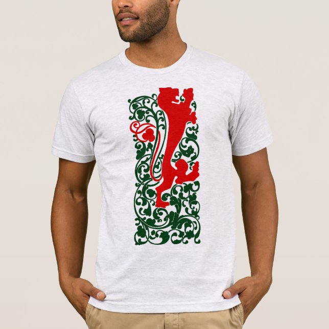 Will Bradley Heraldic Lion T-Shirt (Front)