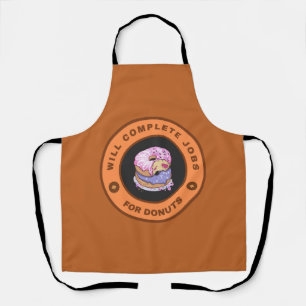 Will complete jobs for donuts apron