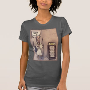 Will It Ever End Grey Women's T-Shirt