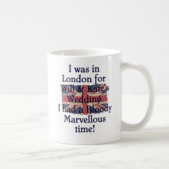 Will & Kate's Wedding Coffee Mug (Right)