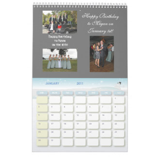 Will & Keri 2011 Keepsake Calendar