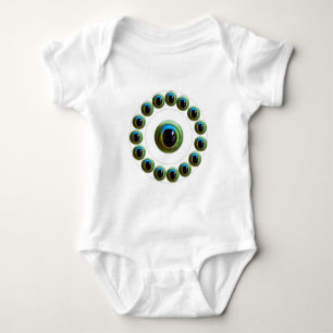 Will Kill Evil - Dragon's Eye Collection Baby Bodysuit