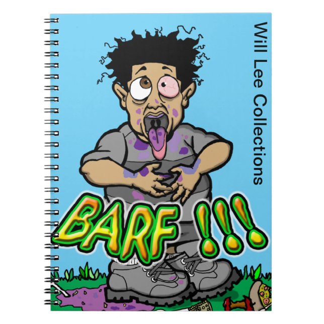 Will Lee Barf Notebook (Front)