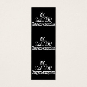Will NOT Fix Your Computer bookmark