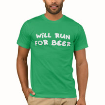 Will Run For Green Beer, St. Patrick's Day Running