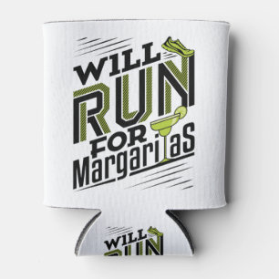 Will Run for Margaritas Cinco de May Running Can Cooler