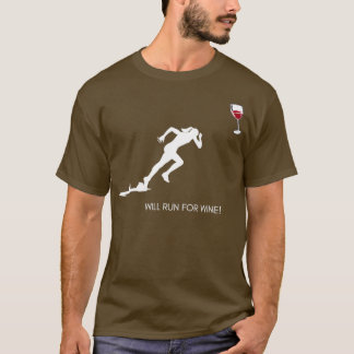 Will run for wine design T-Shirt
