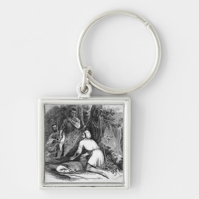 Will Scarlet Kills a Buck Key Ring (Front)