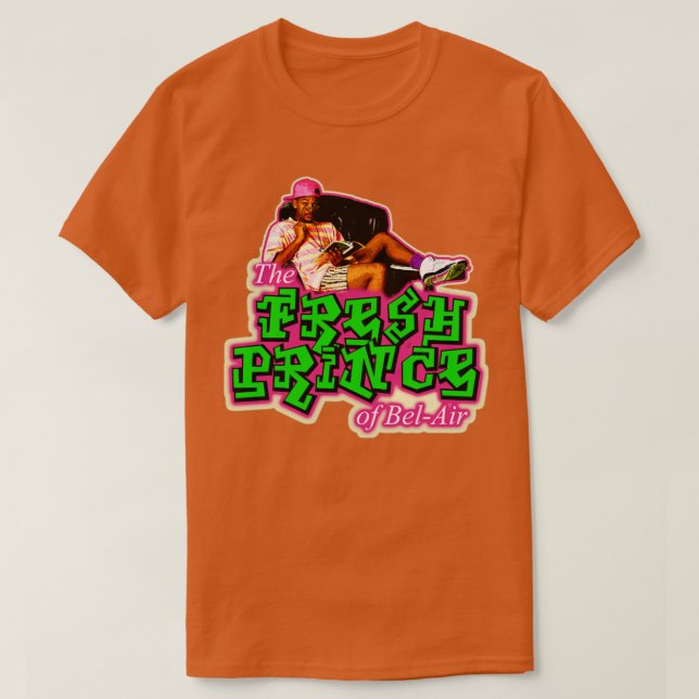 Will Smith the Fresh Prince of Bel Air T-Shirt (Design Front)