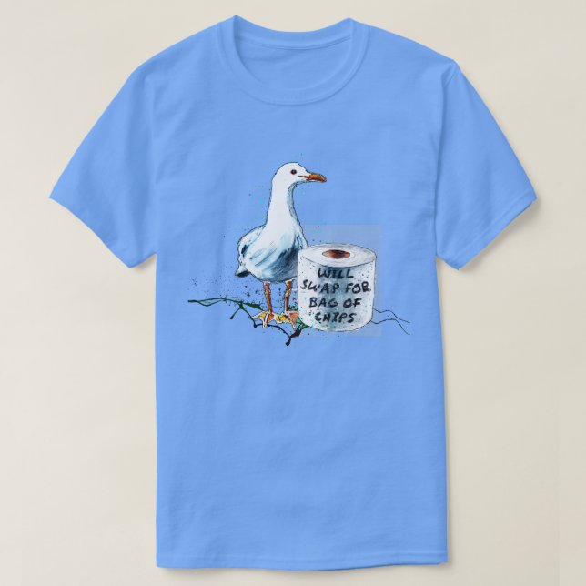 Will Swap For Bag Of Chips T-Shirt (Design Front)