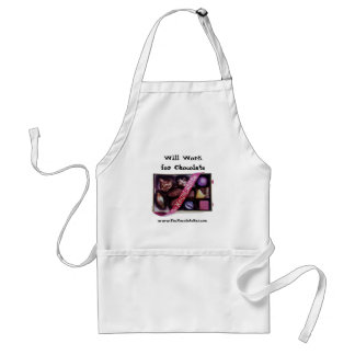 Will Work for Chocolate Apron