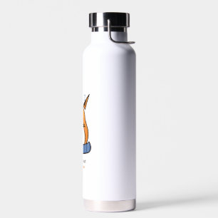 Will Workout Tomorrow Funny Fox Gym Humour Water Bottle