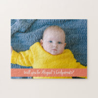 Will You Be Godparents Proposal with Photo