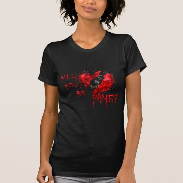 WIll You Be Mine Valentine Shirt (Front)