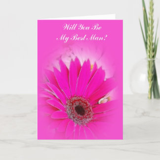 Will You Be My Best Man Card