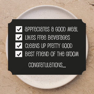 Will You Be My Best Man Funny Invitation