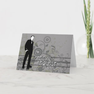 will you be my best man? invitation
