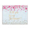 Will You Be My Bridesmaid Blue Pink Roses Confetti