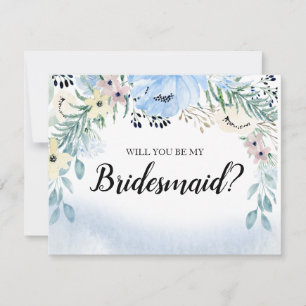Will You Be My Bridesmaid   Bridesmaid Card