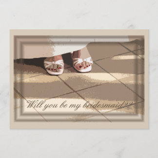 Will You Be My Bridesmaid? Bridesmaids Card