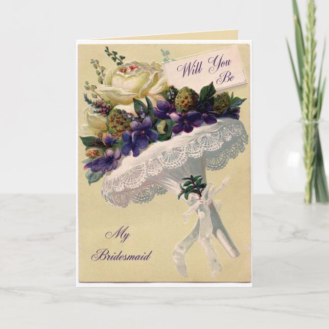 Will You Be My Bridesmaid Card (Front)