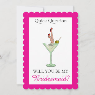Will you be my Bridesmaid Card