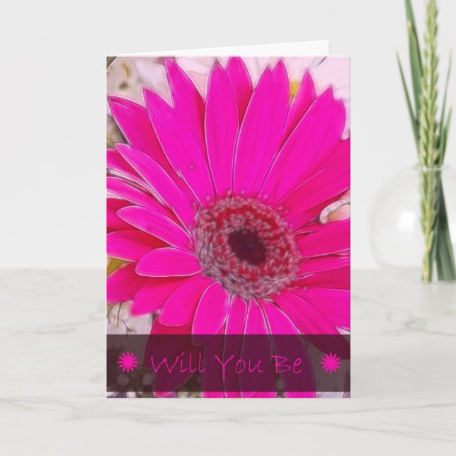Will You Be My Bridesmaid Card (Front)