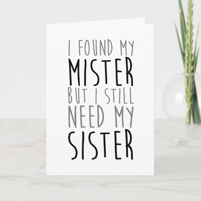 will you be my bridesmaid card (Front)