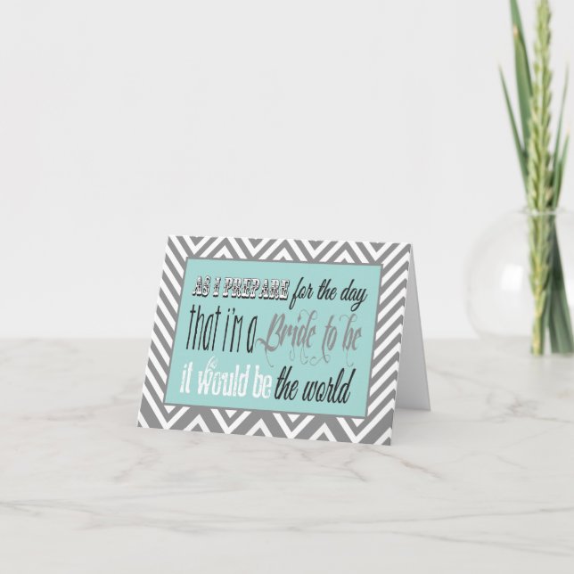 Will you be my Bridesmaid cards (Front)
