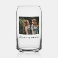 Will You Be My Bridesmaid Custom Photo