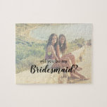 Will You be My Bridesmaid Custom Photo Jigsaw Puzzle<br><div class="desc">Will You be My Bridesmaid Custom Photo jigsaw puzzle</div>